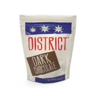 District Dark Chocolate cannabis edible package from top washington dc pot dispensaries.